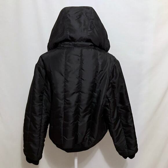 Censured Black Puffer Jacket Women XL - Picture 10 of 14
